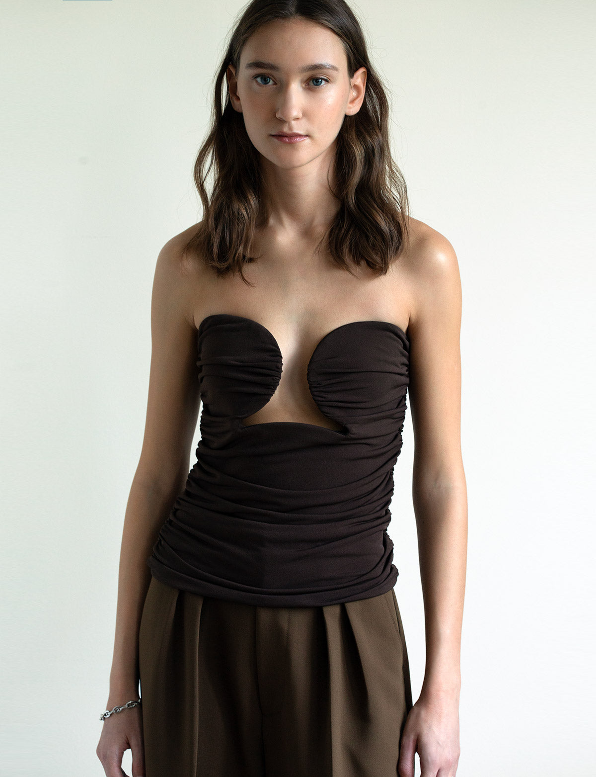Pixie Market Chiara Knit Bustier Top In Black · Goldly.Bold · Online Store  Powered by Storenvy
