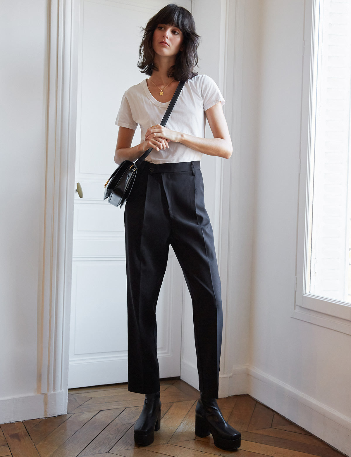 Frugal Friday's Workwear Report: High-Waisted Pixie Flare Pants 